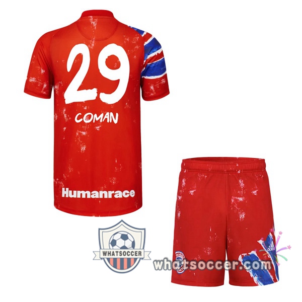 Bayern Munich (COMAN 29) Kids Adidas X Human Race Soccer Jerseys 2020-2021