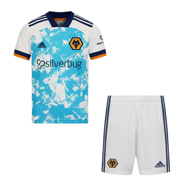 Wolves Kids Away Soccer Jerseys 2020-2021