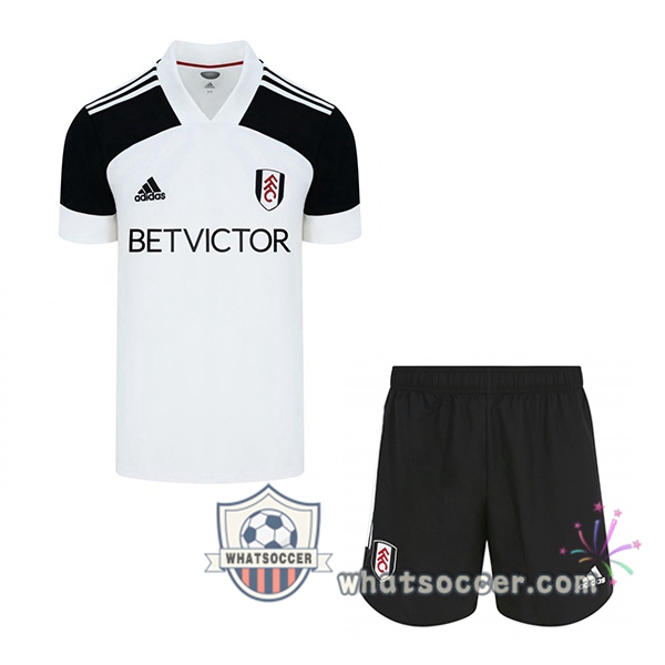 Fulham FC Kids Home Soccer Jerseys 2020-2021