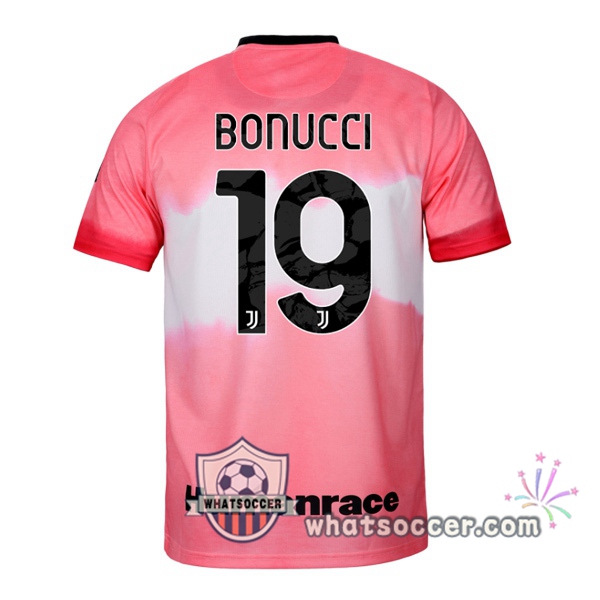 Juventus (BONUCCI 19) Adidas X Human Race Soccer Jerseys 2020-2021