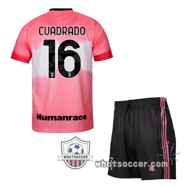Juventus (CUADRADO 16) Kids Adidas X Human Race Soccer Jerseys 2020-2021