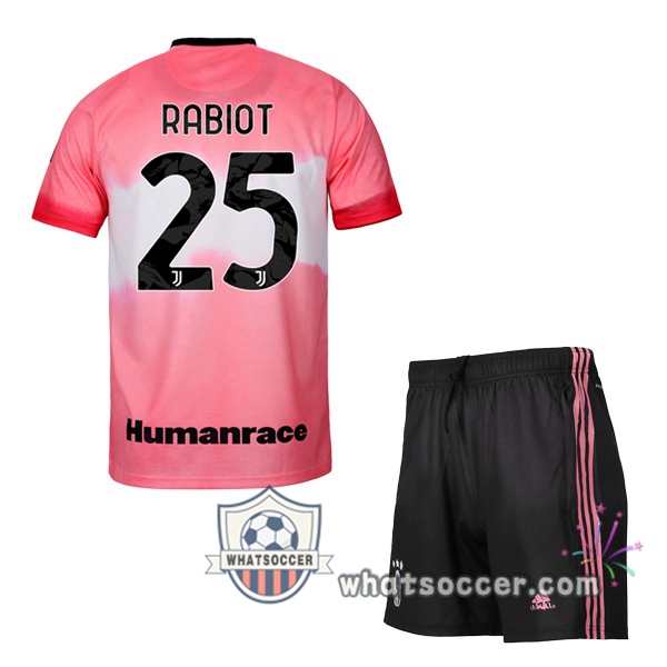 Juventus (RABIOT 25) Kids Adidas X Human Race Soccer Jerseys 2020-2021
