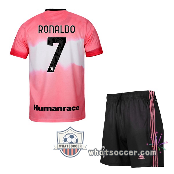 Juventus (RONALDO 7) Kids Adidas X Human Race Soccer Jerseys 2020-2021