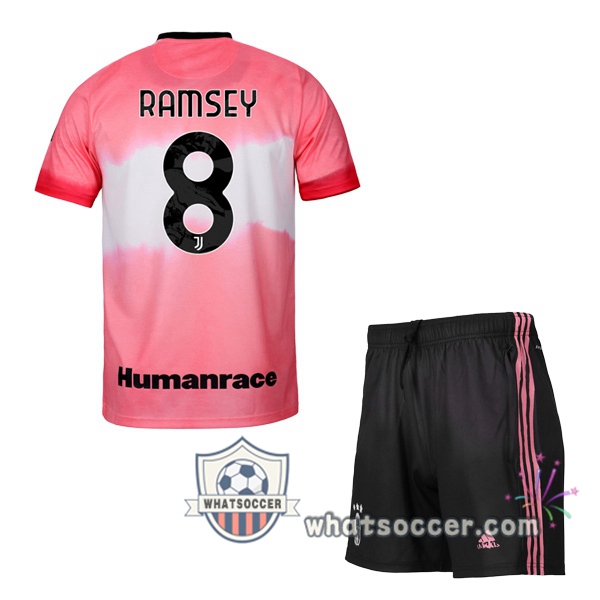 Juventus (RAMSEY 8) Kids Adidas X Human Race Soccer Jerseys 2020-2021