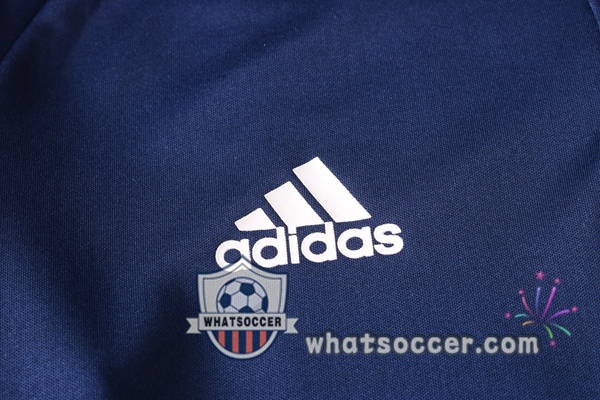 Training Polo Set Real Madrid + Pants Blue Royal 2020-2021