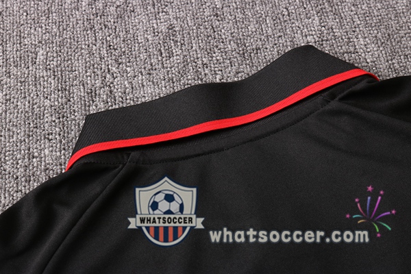 Training Polo Set Juventus + Pants Black 2020-2021
