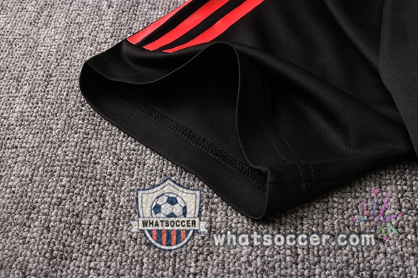 Training Polo Set Juventus + Pants Black 2020-2021