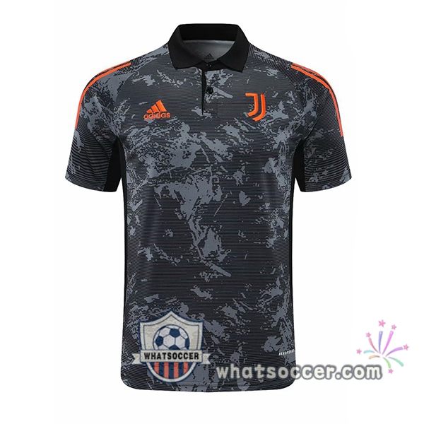 Training Polo Juventus Black Gray 2020-2021