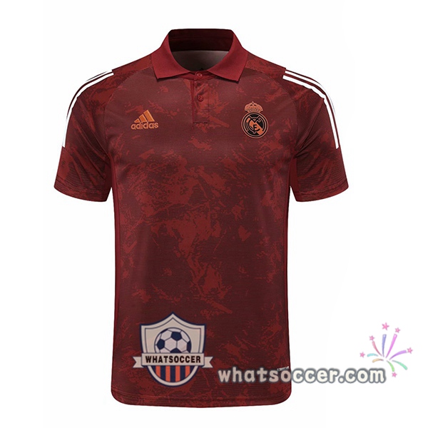 Training Polo Real Madrid Red 2020-2021