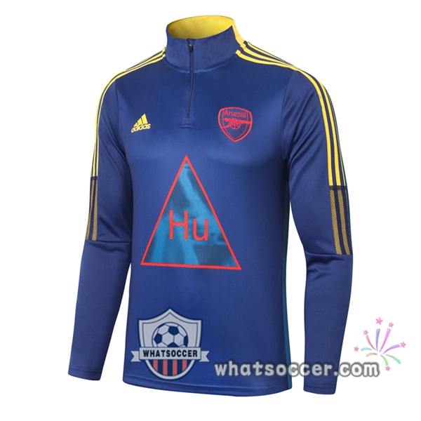 Arsenal Adidas X Human Race Soccer Jerseys Blue Royal Soccer Sweater 2020-2021