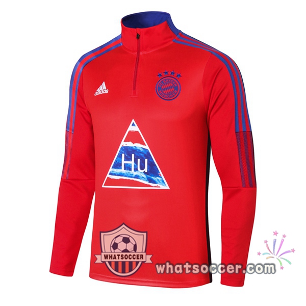 Bayern Munich Adidas X Human Race Soccer Jerseys Red Soccer Sweater 2020-2021
