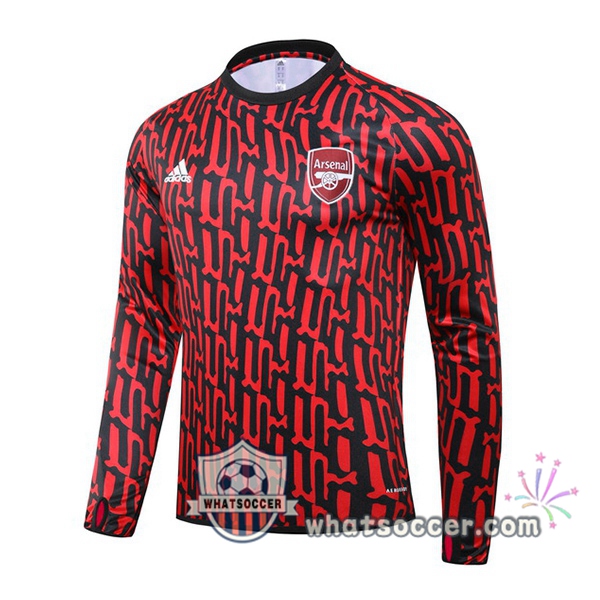 Arsenal Red Black Soccer Sweater 2020-2021