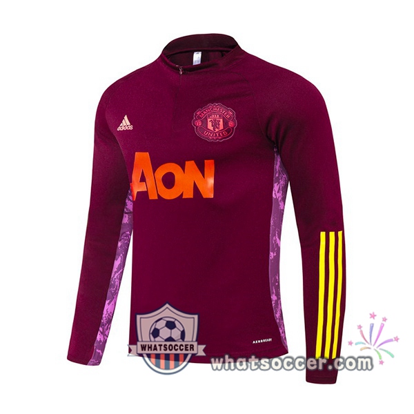 Manchester United Red Soccer Sweater 2020-2021