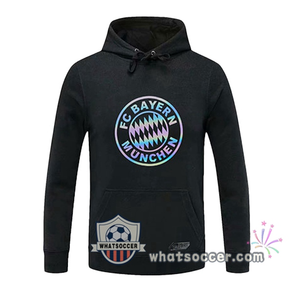Bayern Munich Black Hooded Sweater 2020-2021