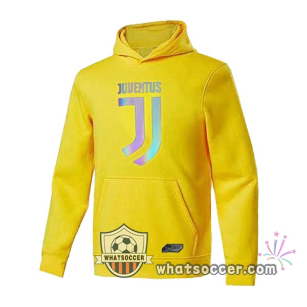 Juventus Yellow Hooded Sweater 2020-2021
