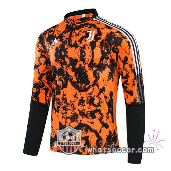 Juventus Orange Soccer Sweater 2020-2021