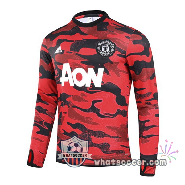 Manchester United Red Soccer Sweater 2020-2021