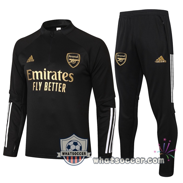 Arsenal Black Tracksuit 2020-2021