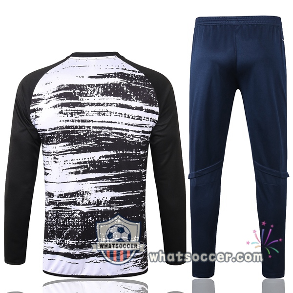 Juventus Black White Tracksuit 2020-2021