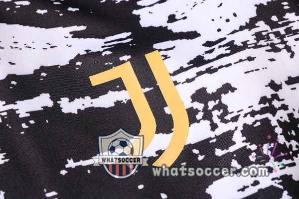 Juventus Black White Tracksuit 2020-2021