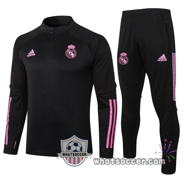 Real Madrid Black Tracksuit 2020-2021