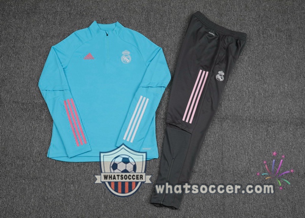 Real Madrid Blue Tracksuit 2020-2021