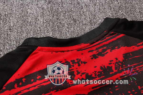 Manchester United Red Black Tracksuit 2020-2021