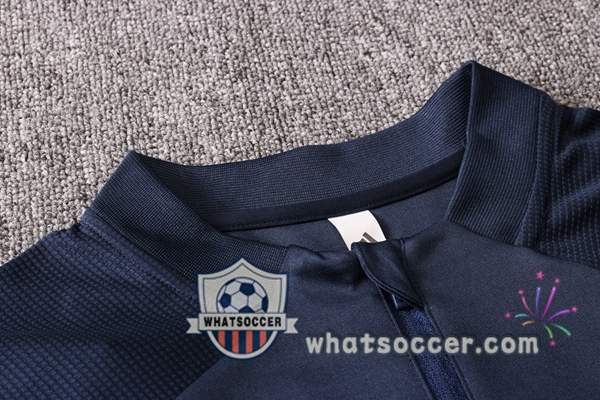 Olympique Lyonnais Blue Royal Tracksuit 2020-2021