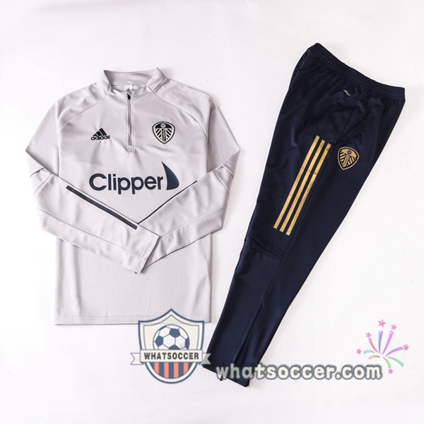 Leeds United Gray Tracksuit 2020-2021