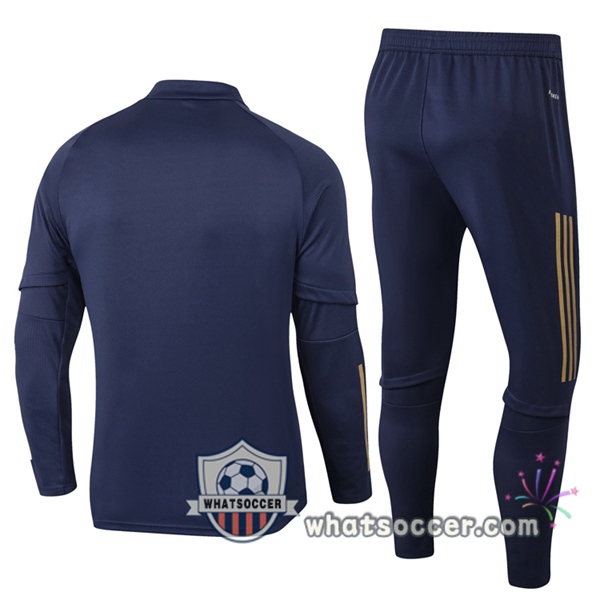 Leeds United Blue Royal Tracksuit 2020-2021
