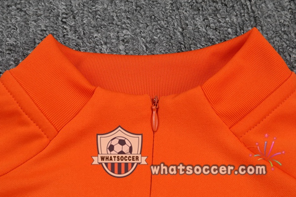 Real Madrid Orange Tracksuit 2020-2021
