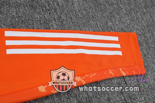 Real Madrid Orange Tracksuit 2020-2021
