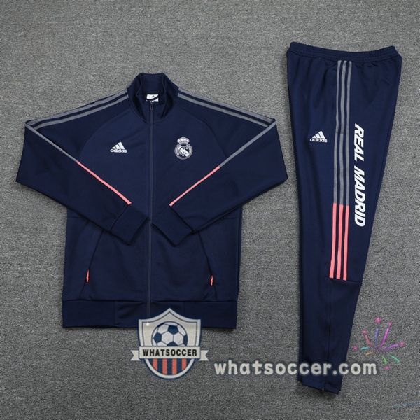 Real Madrid Blue Royal Training Jacket 2020-2021