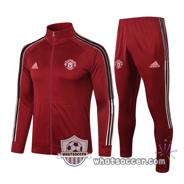 Manchester United Red Training Jacket 2020-2021