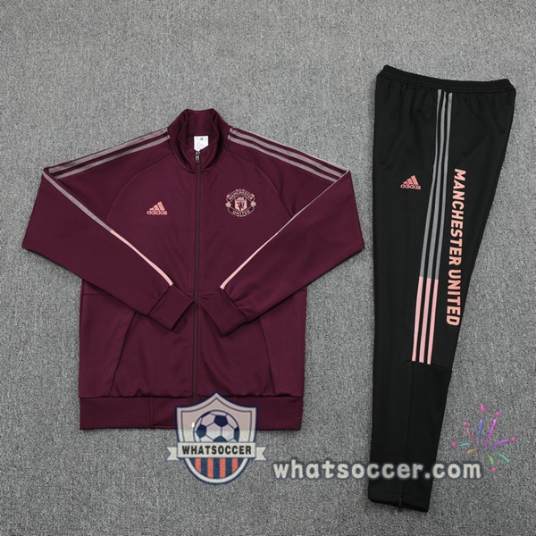 Manchester United Purple Training Jacket 2020-2021