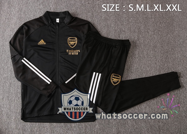 Arsenal Black Training Jacket 2020-2021
