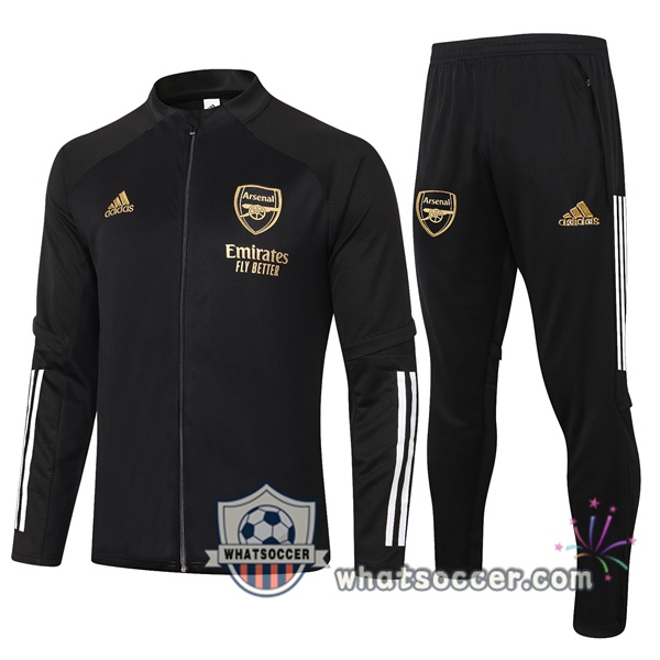 Arsenal Black Training Jacket 2020-2021