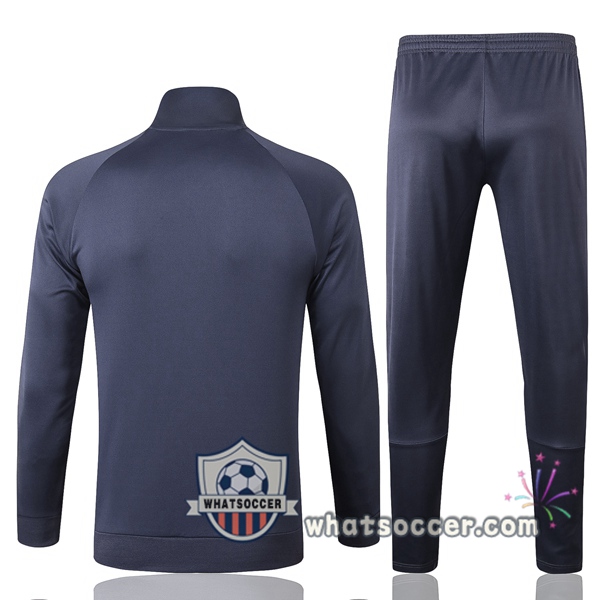 Bayern Munich Blue Royal Training Jacket 2020-2021