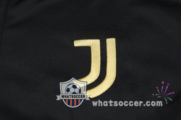 Juventus Black White Hooded Jacket 2020-2021