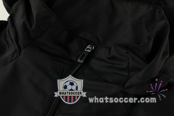 Real Madrid Black Windbreaker Hoodie 2020-2021