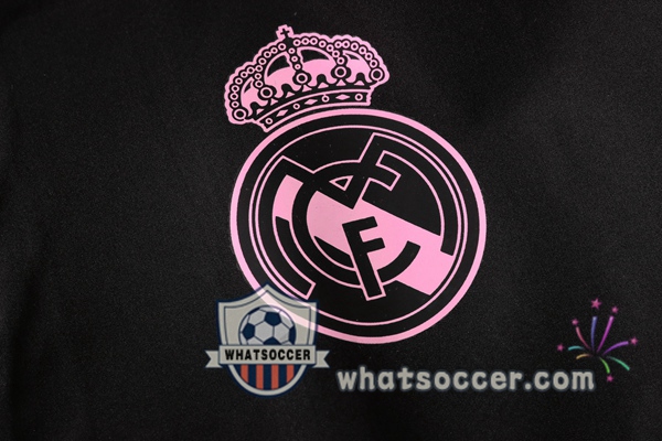 Real Madrid Black Windbreaker Hoodie 2020-2021