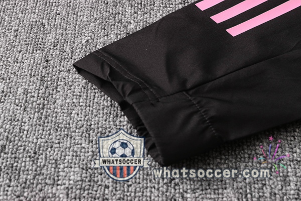 Real Madrid Black Windbreaker Hoodie 2020-2021