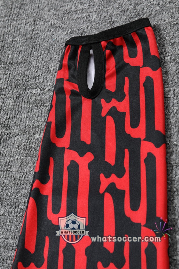 Arsenal Red Black Tracksuit 2020-2021