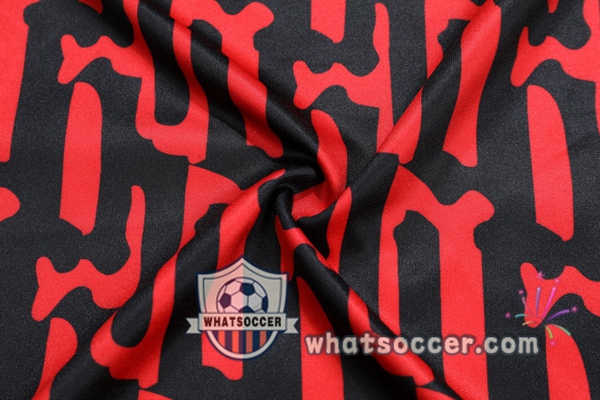 Arsenal Red Black Tracksuit 2020-2021