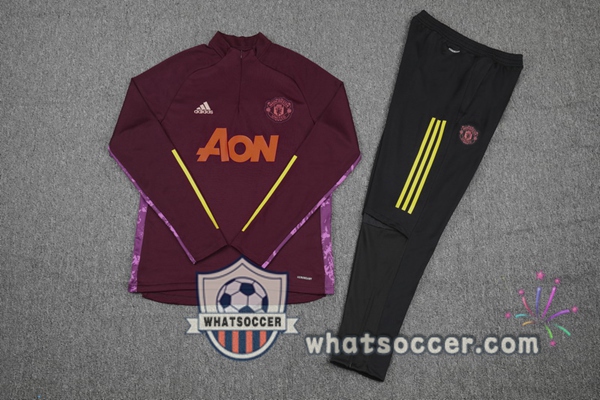 Manchester United Red Tracksuit 2020-2021