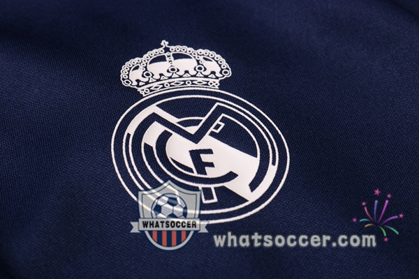 Real Madrid Blue Royal Training Jacket 2020-2021