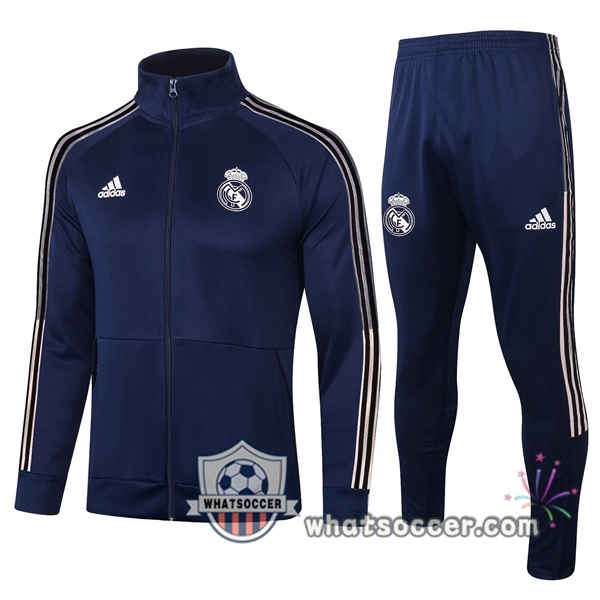 Real Madrid Blue Royal Training Jacket 2020-2021