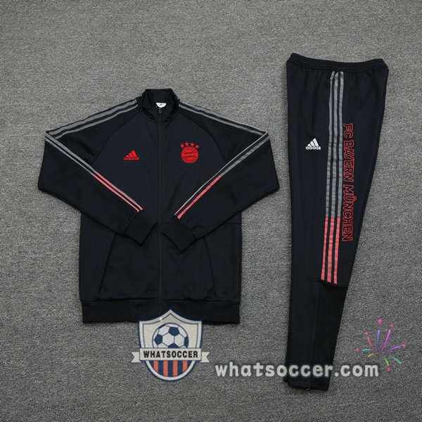 Bayern Munich Black Training Jacket 2020-2021