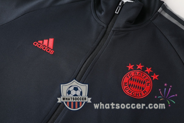 Bayern Munich Black Training Jacket 2020-2021