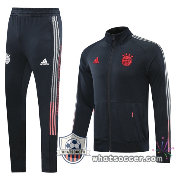 Bayern Munich Black Training Jacket 2020-2021